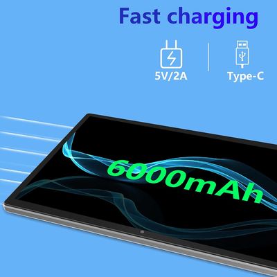 맞춘 Android11 쿼드 코어 10 인치 울트라북 1280x800 IPS 4GB+64GB