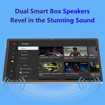 맞춘 Android11 쿼드 코어 10 인치 울트라북 1280x800 IPS 4GB+64GB