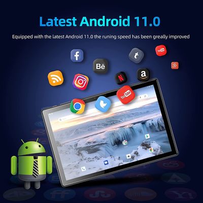 32GB ROM 쿼드 코어 울트라북 터치스크린 현명한 패드 노트북 안드로이드 11 10.1 인치