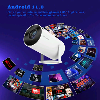 1G 버퍼 메모리 풀 HD LCD 프로젝터 쿼드 코어 ARM 코텍스-A53 CPU